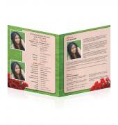 Legal Single Fold Programs Floral #0008