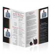 Letter Single Fold Programes Business #0003