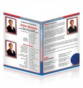 A4 Single Fold Basketball ST L A Clippers #0004
