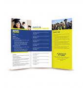 Graduation Memory Book Trifold - Template 03