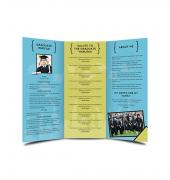 Graduation Memory Book Trifold - Template 06
