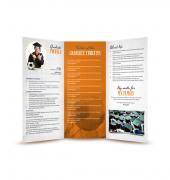 Graduation Memory Book Trifold - Template 07