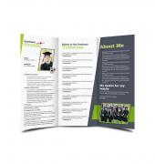 Graduation Memory Book Trifold - Template 08