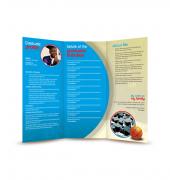 Graduation Memory Book Trifold - Template 10