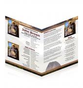 Large Tabloid Booklets Nature Theme Mountain #0002