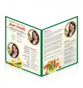 Large Tabloid Booklets Simple Theme #0025