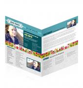 Large Tabloid Booklets Simple Theme #0034