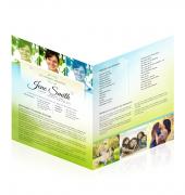 Large Tabloid Booklets Simple Theme #0041