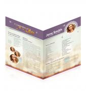 Large Tabloid Booklets Simple Theme #0053