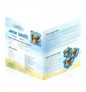 Large Tabloid Booklets Simple Theme #0055