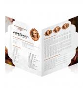Large Tabloid Booklets Simple Theme #0057