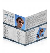 Large Tabloid Booklets Simple Theme #0068