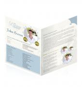 Large Tabloid Booklets Simple Theme #0088