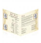 Legal Single Fold Programs Simple Theme #0011