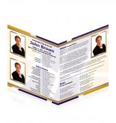 Legal Single Fold Programs Basketball #0025