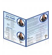 Legal Single Fold Programs Religious Christian #00010