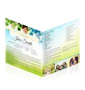 Legal Single Fold Programs Simple Theme #0041