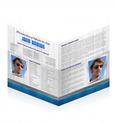 Legal Single Fold Programs Simple Theme #0049