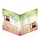 Legal Single Fold Programs Simple Theme #0077