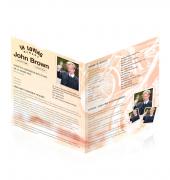 Legal Single Fold Programs Simple Theme #0079