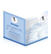 Legal Single Fold Programs Simple Theme #0083