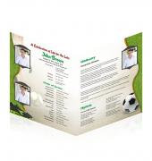 Legal Single Fold Programs Soccer #0012
