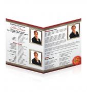 Legal Single Fold Programs Sports Basketball #0030