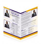 Legal Single Fold Programs Basketball #0026