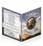 A4 Single Fold Programes Nature Theme Adventures #0001