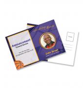 Funeral Announcements Basketball #0024