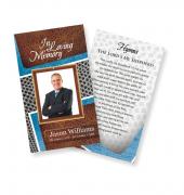 Funeral Prayer Cards (Large) Business #0001