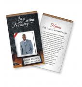 Funeral Prayer Cards (Large) Business #0003