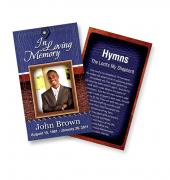 Funeral Prayer Cards (Large) Business #0004