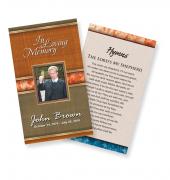 Funeral Prayer Cards (Large) Business #0005