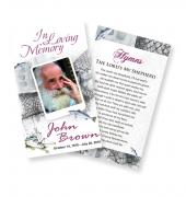 Funeral Prayer Cards (Large) Fishing #0005