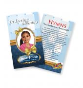 Funeral Prayer Cards (Large) Kids #0008