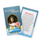 Funeral Prayer Cards (Large) Kids #0009