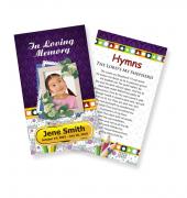 Funeral Prayer Cards (Large) Kids #0010