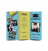 Graduation Memory Book Trifold - Template 06