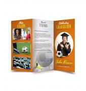 Graduation Memory Book Trifold - Template 07