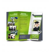 Graduation Memory Book Trifold - Template 08