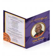 Large Tabloid Booklets Basketball #0024