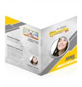 Large Tabloid Booklets Simple Theme #0052