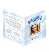 Large Tabloid Booklets Simple Theme #0063