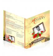 Large Tabloid Booklets Simple Theme #0089