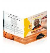 Legal Single Fold Programs Basketball #0013