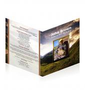 Legal Single Fold Programs Nature Theme Mountain #0002