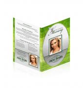Legal Single Fold Programs Simple Theme #0069