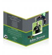 Legal Single Fold Programs Soccer #0009