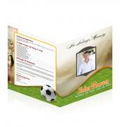 Legal Single Fold Programs Soccer #0012